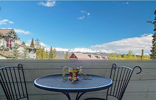 View from Hideaway Condo of Ten Mile Range from Boreas pass road Breckenridge homes for sale