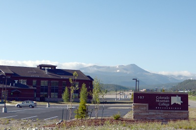 Colorado Mountain College, near Hwy 9 on the northside of Breckenridge